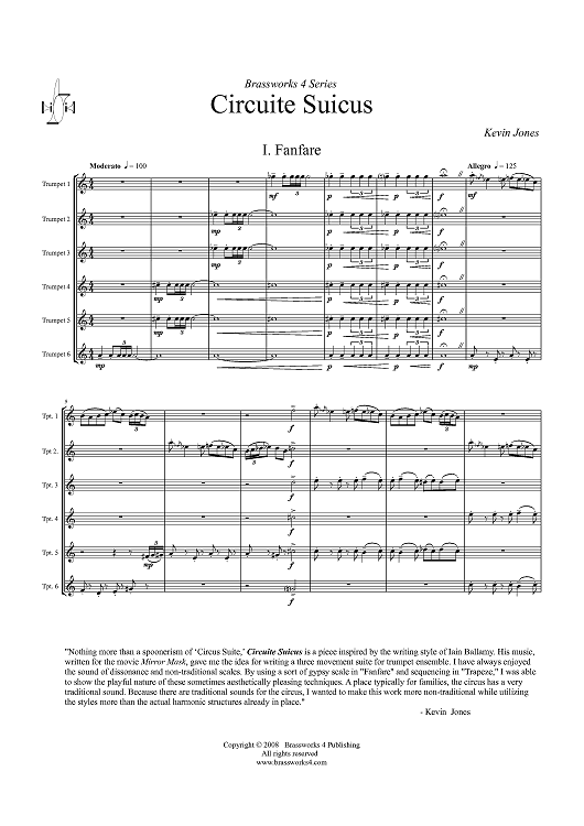 Circuite Suicus - Score