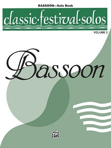 Classic Festival Solos (Bassoon), Volume 2