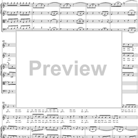 Appendix (Anhang), from "Le Nozze di Figaro", K492 - Full Score