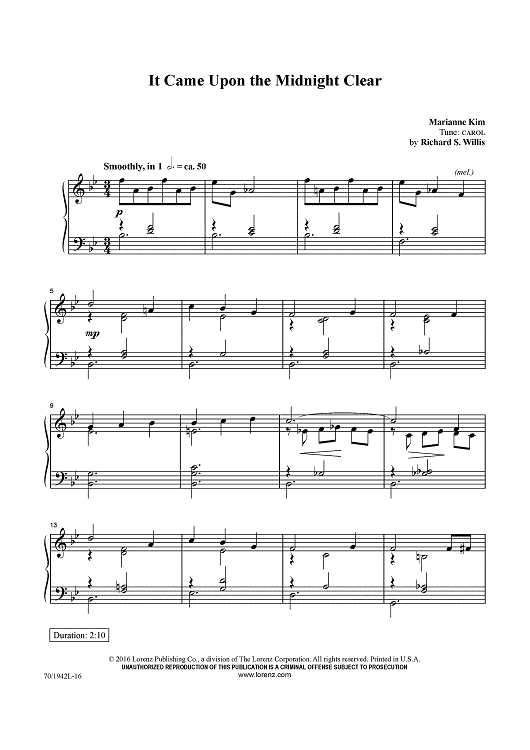 It Came Upon the Midnight Clear