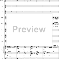 La Finta Giardiniera, Act 1, No. 12 "Himmel welch' selt'ner Zufall" (Finale, Septet) - Full Score