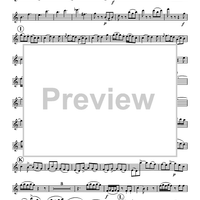 Allegro from "String Quartet 17" - Clarinet 1 in B-flat