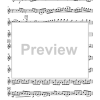 Italian Concerto for Violin/Flute, Viola and Cello - Violin 1/Flute