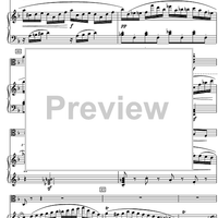 Sonata d minor - Score