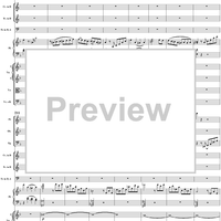 Piano Concerto No. 20 in D Minor, Movement 3 (K466) - Full Score