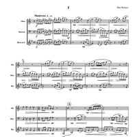 Tip-Toe Trio - Score