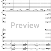 String Octet, Op. 20, Movement 3 - Score