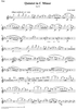 Quintet in C Minor - Flute