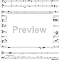 Piano Trio in D Minor K442 - Piano Score