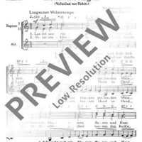 Lasset uns singen - Choral Score