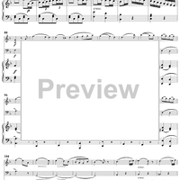 Piano Trio in F Major, HobXV/4 - Piano Score