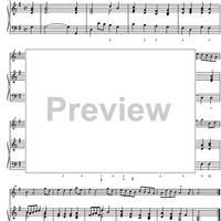 Sonata G Major - Score