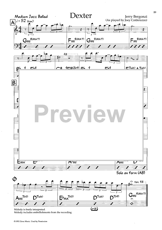 Dexter - Eb Instruments