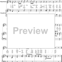 Guten Abend, guten Abend, mein tausiger Schatz - No. 26 from "28 Deutsche Volkslieder" WoO 32