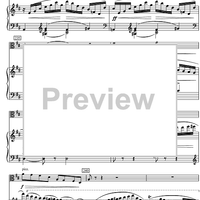 Sonata d minor - Score