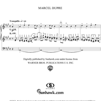 In Thee, Lord, Have I Hoped, from "Seventy-Nine Chorales", Op. 28, No. 39