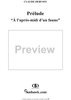 Prelude à l'après-midi d'un faune - Score