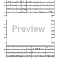 March from "Second Suite in F for Military Band" - Score