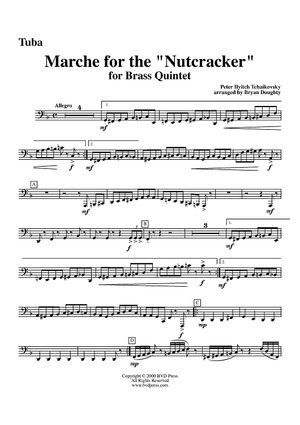 Suite from ''The Nutcracker''. Marche - Tuba
