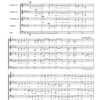 Man that is born of a woman (1st Funeral Sentence) - Score