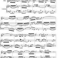 Flute Sonata No. 3, Movement 2