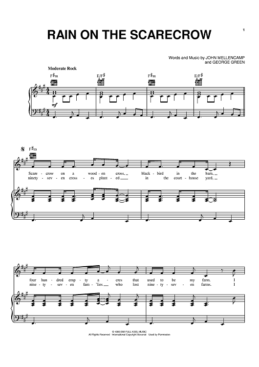 Rain On The Scarecrow