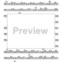 Donut Etudes: Coordination Studies, Volume 2 - Trombone 4