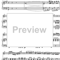 Concerto A Major KV622 - Score