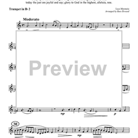 Four Christmas Motets - Trumpet 2