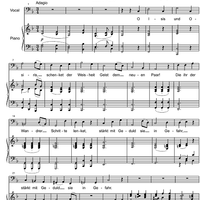 O Isis und Osiris from Die Zauberflöte KV620