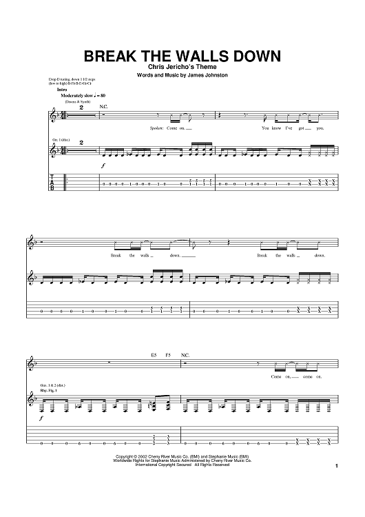 Break The Walls Down