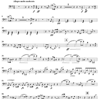 String Quartet No. 15 in G Major, Op. 161 - Cello