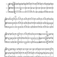 Wassail Song - Score