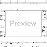 Violin Sonata No. 12 in G Major, K27 - Piano Score