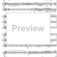 Fanfaren und Hirtenlieder Op.124b - Score