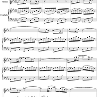 Violin Sonata No. 4, Movement 1 - Piano Score