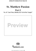 St. Matthew Passion: Part II, Nos. 63a, 63b, 63c, "And Then, Behold, the Viel of the Temple"