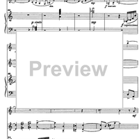 Trio Capriccioso - Score