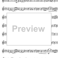 Suite from Le Chapeau de Paille - Trumpet in C