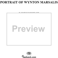 Portrait of Wynton Marsalis