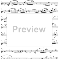 Duet No. 4 from Six Easy Duets, Op. 137 - Flute 1