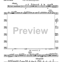 Sonata from "Die bankelsangerlieder" - Horn in F (plus optional part for Trombone)