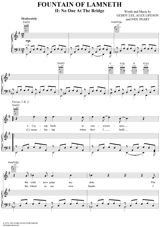 Fountain of Lamneth, Part 2:  No One at the Bridge