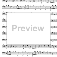 Divertimento No. 7 D Major KV205 - Bassoon/Double Bass