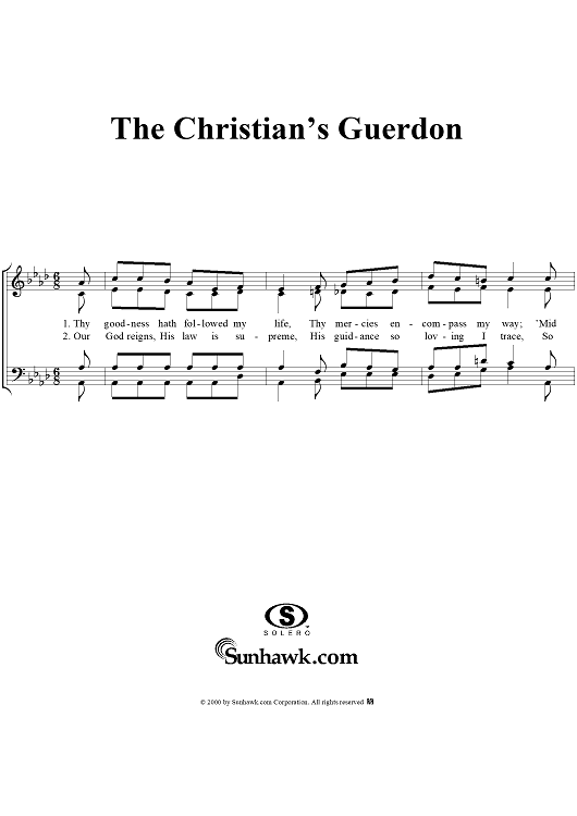 The Christian's Guerdon