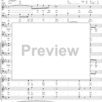 Recitative and Continuation of Grand Finale II from "Aida", Act 2 - Score