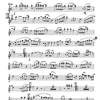 Peacherine Rag - Clarinet