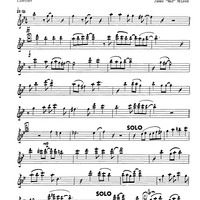 Dixie Jamboree - Clarinet