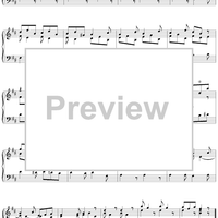 Sonata for Clavier in D Major, BWV963