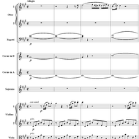 Aria for Soprano and Orchestra: "Varrei spiegarvi, oh Dio", K. 418 - Full Score